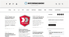 Desktop Screenshot of mycyberacademy.com